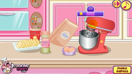 Tutorial mainan Edukasi Anak, Masak Masakan Games Online Membuat Kue Ulang tahun Bagian 2