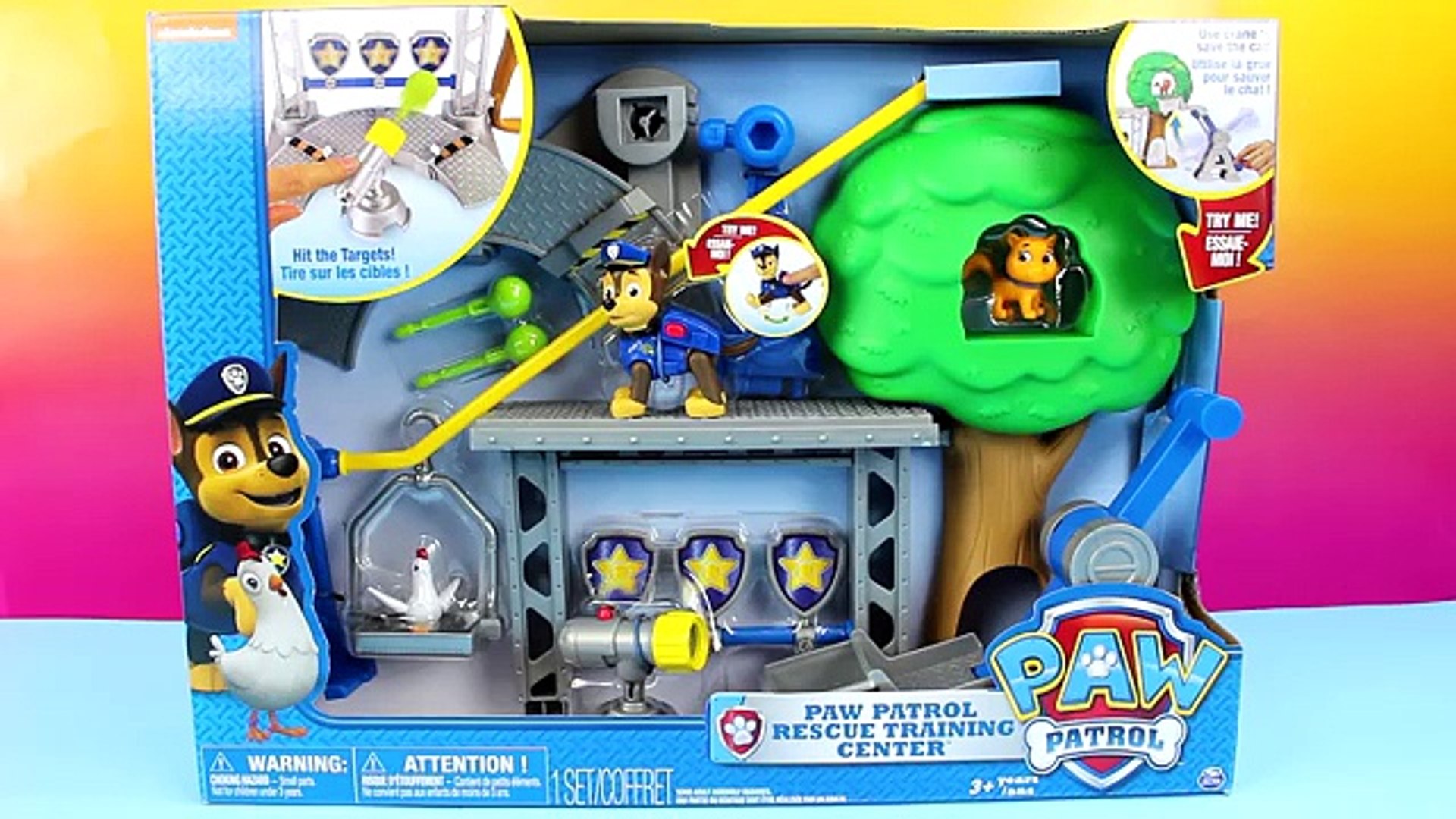paw patrol chase training center