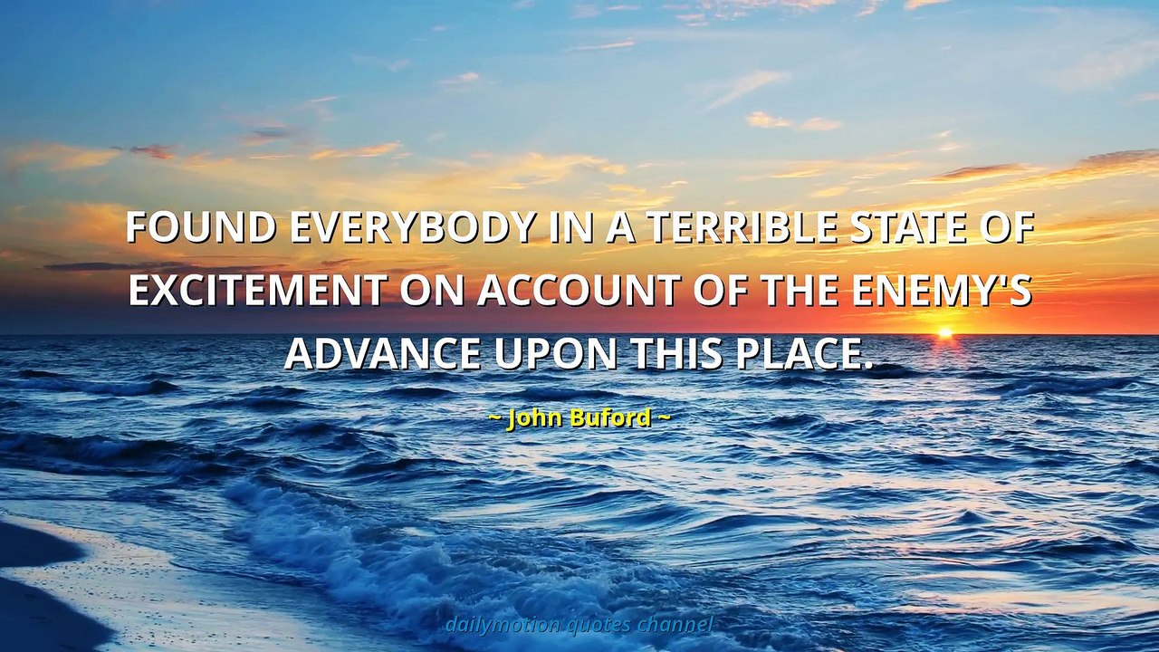 John Buford Quotes