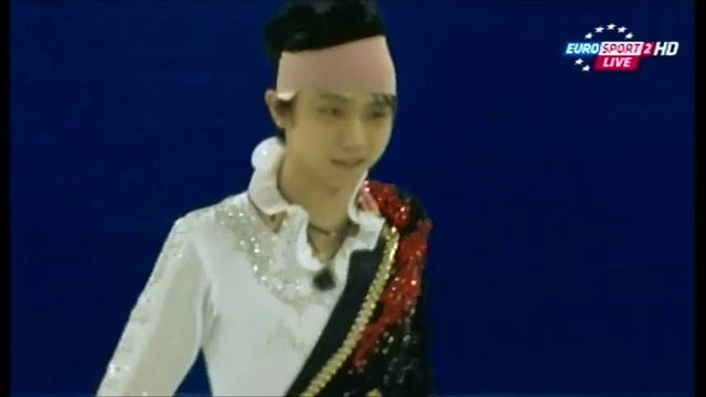 Yuzuru Hanyu - CoC14 - Warm-up before FS (ESP ITA) ENG Subs