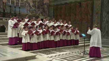 Un canto a la misericordia, el nuevo álbum del coro de la Capilla Sixtina