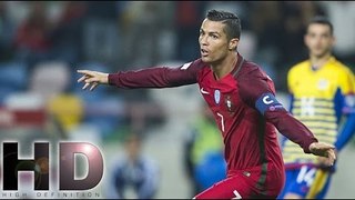 Portugal vs Andorra 6-0 2016 - Cristiano Ronaldo vs Andorra-Individual Highlights 07-10-2016