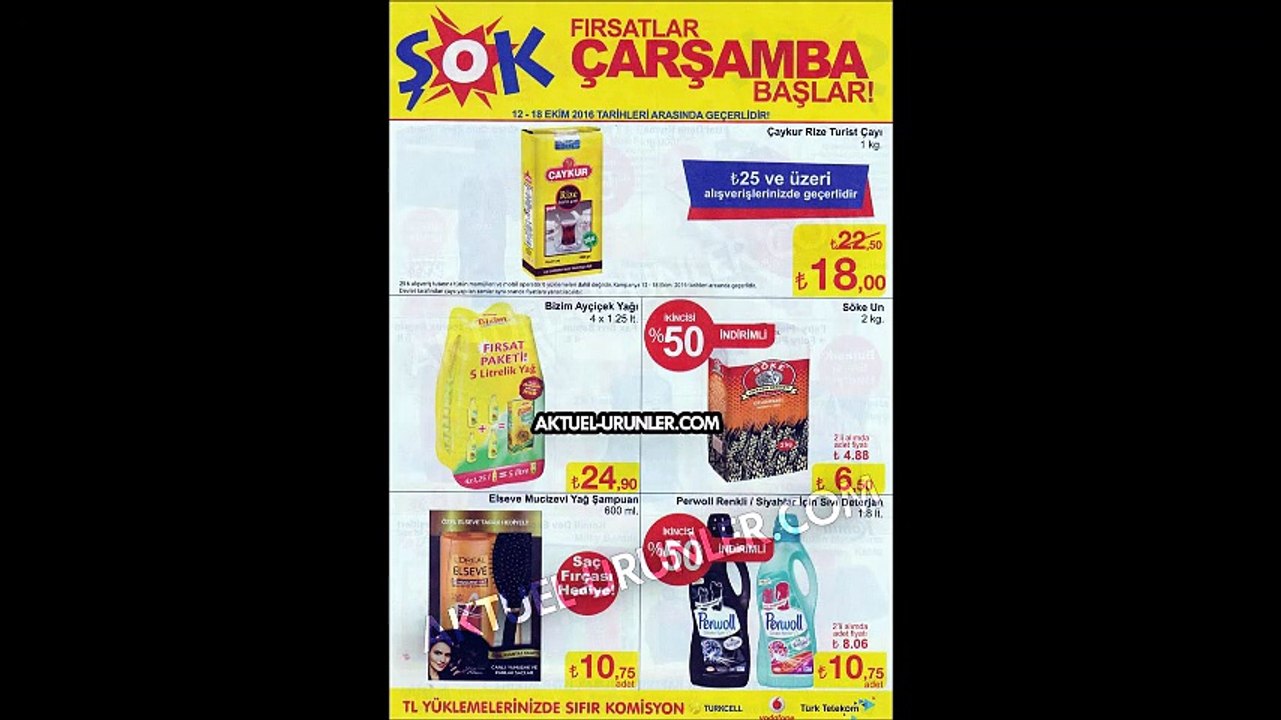 ŞOK 12 Ekim 2016