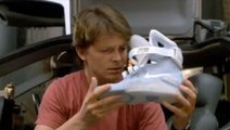 Marty McFly power laces in Back To The Future 2 - 1989