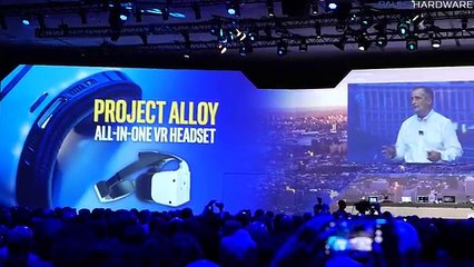 technology - Intel Corp. - Project Alloy Hands On - Fascinating