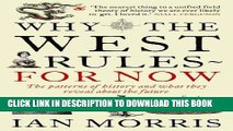 [PDF] Why the West Rules - For Now: The Patterns of History and What They Reveal About the Future