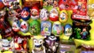 25 SURPRISE Easter Eggs DC HotWheels Cars Batman Superman Minecraft Peppa Toys Disney Collector