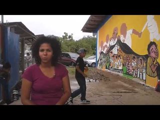 Presentación de mural alusivo al “20 de diciembre de 1989"