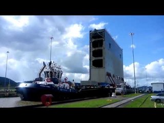 Compuerta para la ampliación del Canal