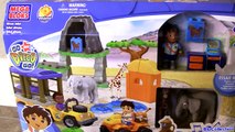MegaBloks Diegos African Safari Playset from Nickelodeon Go, Diego Go! Building Blocks