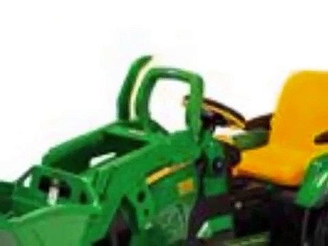 Tracteur à pédales avec chargeur frontal, Tracteur jouet à enfourcher