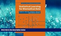 Popular Book Statistical Learning for Biomedical Data (Practical Guides to Biostatistics and