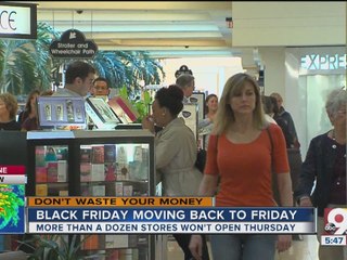 Major retailers pledge to close on Thanksgiving