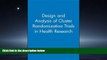 Choose Book Design and Analysis of Cluster Randomization Trials in Health Research