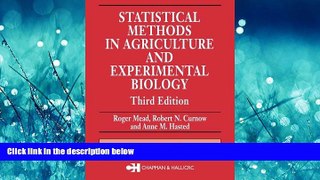 Enjoyed Read Statistical Methods in Agriculture and Experimental Biology, Third Edition (Texts in