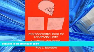 Enjoyed Read Morphometric Tools for Landmark Data: Geometry and Biology