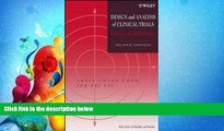 Enjoyed Read Design and Analysis of Clinical Trials: Concepts and Methodologies