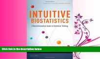 Enjoyed Read Intuitive Biostatistics: a Nonmathematical Guide to Statistical Thinking, 2nd Revised