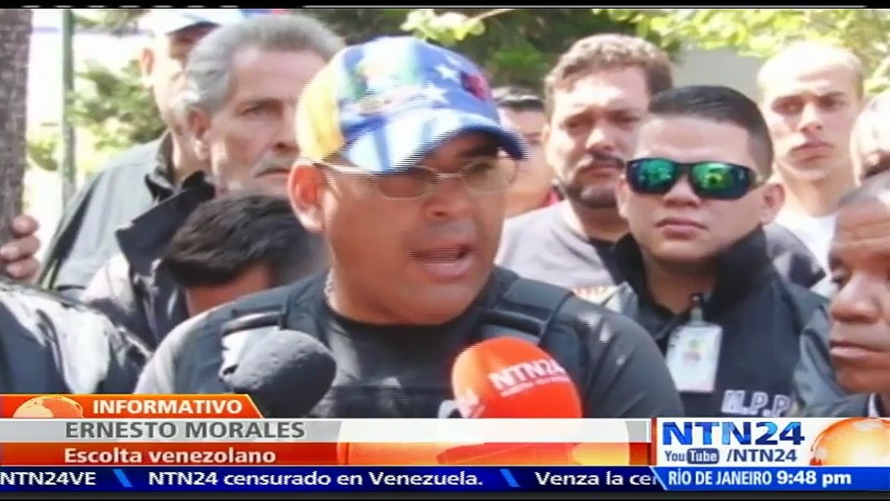 Escoltas oficialistas protestan por inseguridad en Venezuela y exigen mayor protección al Gobierno de Maduro