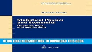 New Book Statistical Physics and Economics: Concepts, Tools, and Applications (Springer Tracts in