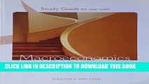 [PDF] Study Guide for use with Macroeconomics Principles, Problems, and Policies (McConnell Brue)