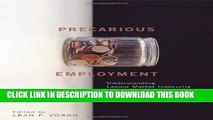 New Book Precarious Employment: Understanding Labour Market Insecurity in Canada