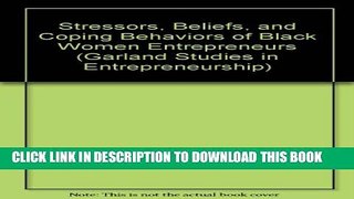 New Book STRESSORS BELIEFS   COPING (Studies in Entrepreneurship)
