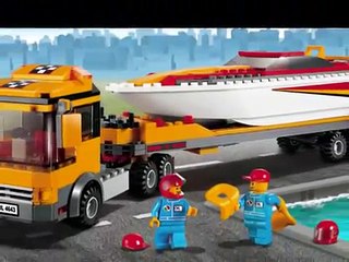 LEGO City Transportador De Barco, Lego Juguetes Para Niños