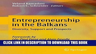 New Book Entrepreneurship in the Balkans: Diversity, Support and Prospects