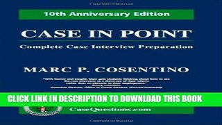 New Book Case in Point: Complete Case Interview Preparation (10th Anniversary Edition)