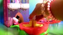 Peppa Pig Magical Pumpkin Carriage Once Upon a Time ❤ Disney Minnie Play-Doh SURPRISE Baby Toys Eggs