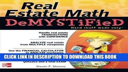 [PDF] Real Estate Math Demystified Full Colection