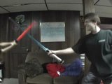 Luke's lightsaber duel