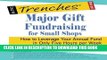 New Book Major Gift Fundraising for Small Shops: How to Leverage Your Annual Fund in Only Five