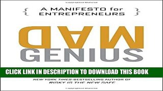 Collection Book Mad Genius: A Manifesto for Entrepreneurs