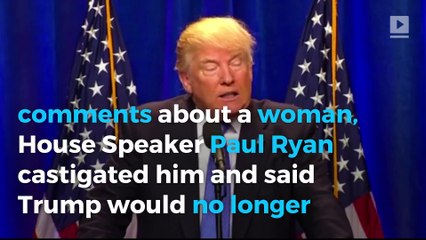 Speaker Paul Ryan disinvites Trump to his campaign event, says he's 'sickened' by tape