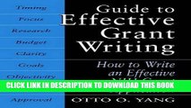 [PDF] Guide to Effective Grant Writing: How to Write a Successful NIH Grant Application Full