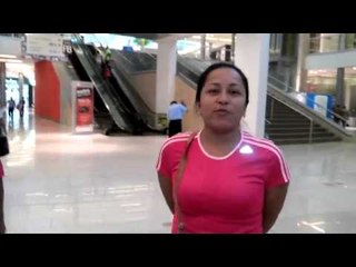 Panameños llegaron desde tempranas horas a Metromall