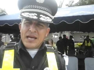 El director de Operaciones del Tránsito de la Policía Nacional (PN), Javier Fanuco.