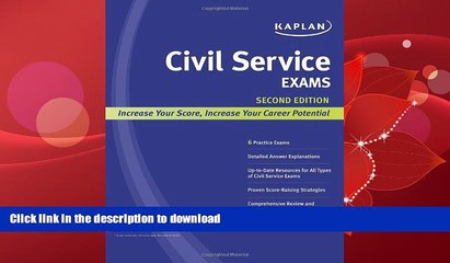 FAVORITE BOOK  Kaplan Civil Service Exams (Kaplan Test Prep) FULL ONLINE