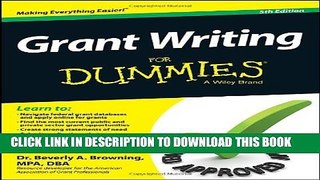 [PDF] Grant Writing For Dummies, 5th Edition Popular Online