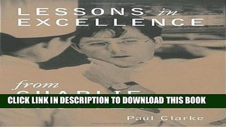 Collection Book Lessons in Excellence from Charlie Trotter