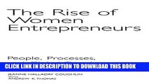 New Book The Rise of Women Entrepreneurs: People, Processes, and Global Trends