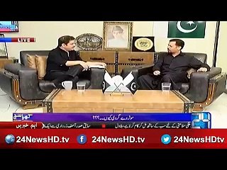 Mustafa Kamal discuss Pakistan  issues   Khara Such 07 October 2016 - Channel 24 News