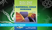 READ  Mosby s Rapid Review Series: Maternal-Child Nursing (Book with CD-ROM for Windows