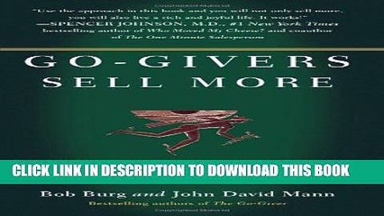 [PDF] Go-Givers Sell More Full Collection