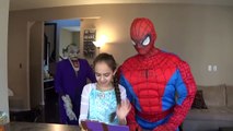 FROZEN ELSA VS JOKER VS SPIDERMAN VS VENOM!! ELSA IS KIDNAPPED. REAL LIFE SUPERHEROES FUN MOVIE =)