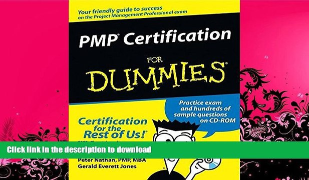 READ PMP Certification For Dummies (For Dummies (Computers)) FULL ONLINE