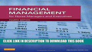 [PDF] Financial Management for Nurse Managers and Executives, 4e (Finkler, Financial Management