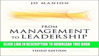 [PDF] From Management to Leadership: Strategies for Transforming Health Full Online